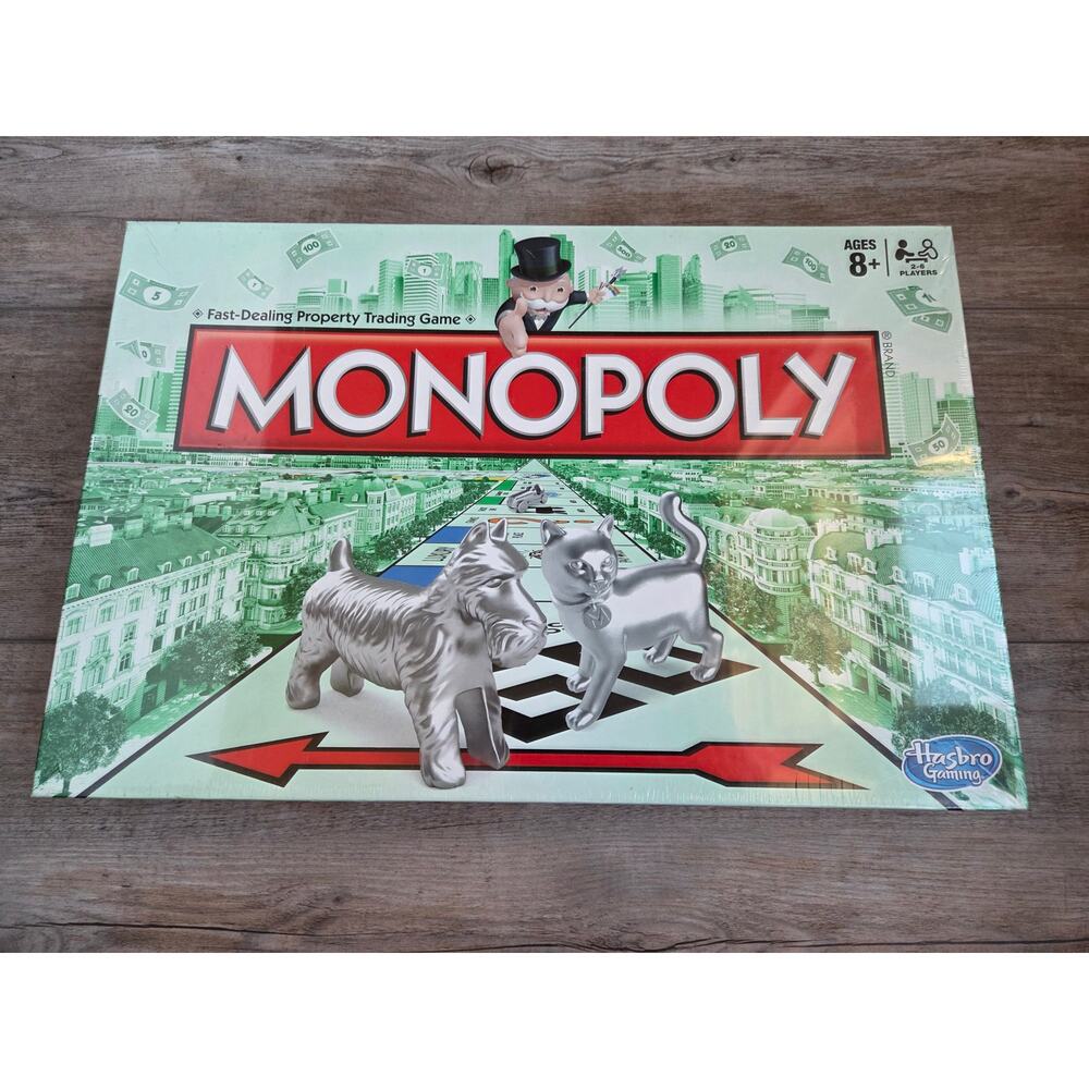 NEW Hasbro‎ Monopoly Board Game Classic Edition Factory Sealed Family Night 2013